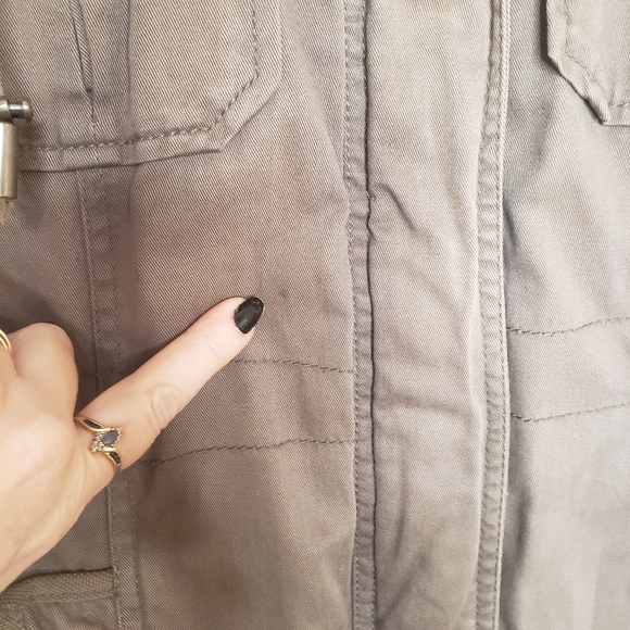 Aeropostale Heavy Winter Coat with Hood Green - Picture 12 of 14